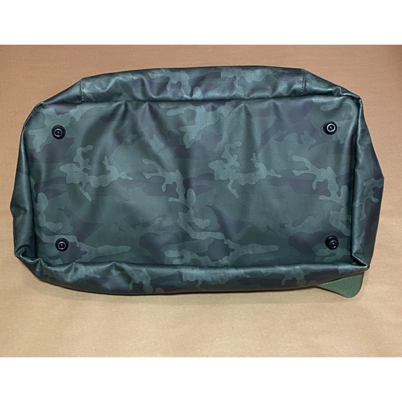 Duchamp Bags Duchamp Rubberized Camo Green Duffle Bag Poshmark
